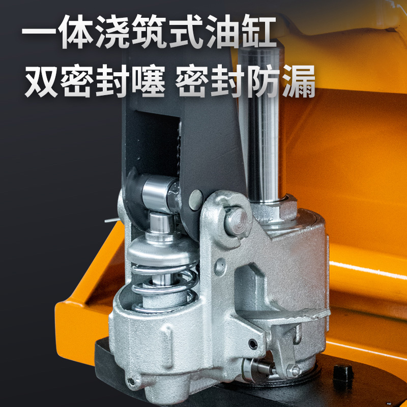 促堆高机手动地牛液压车搬运车升降小型手推车装卸货2吨3吨5T手拉