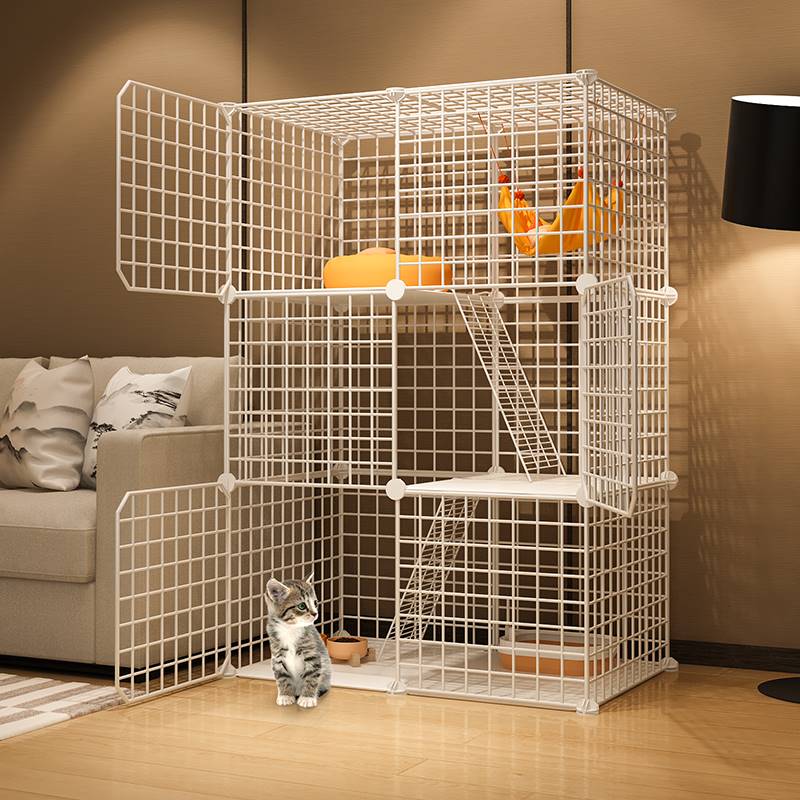 室内家用宠物猫笼子不占地自由大空间成年猫小猫猫窝猫舍小型别墅