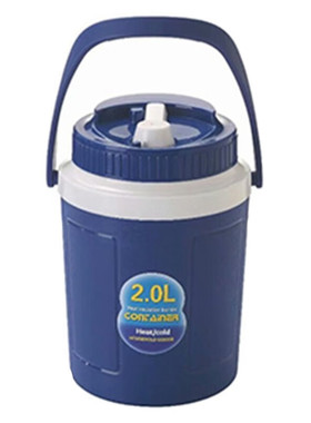 稳斯坦W736塑料密封冰桶可携式圆形带盖子冷藏保温箱户外保鲜冰桶