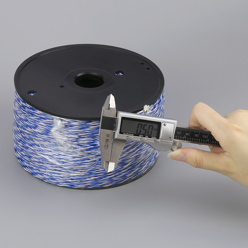 蓝白红白电话线500米1000米机房电话线2芯0.5无氧铜双绞线可订做