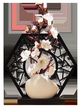 中式创意客厅陶瓷摆件电视柜玄关大象装饰工艺品家居古风招财摆设