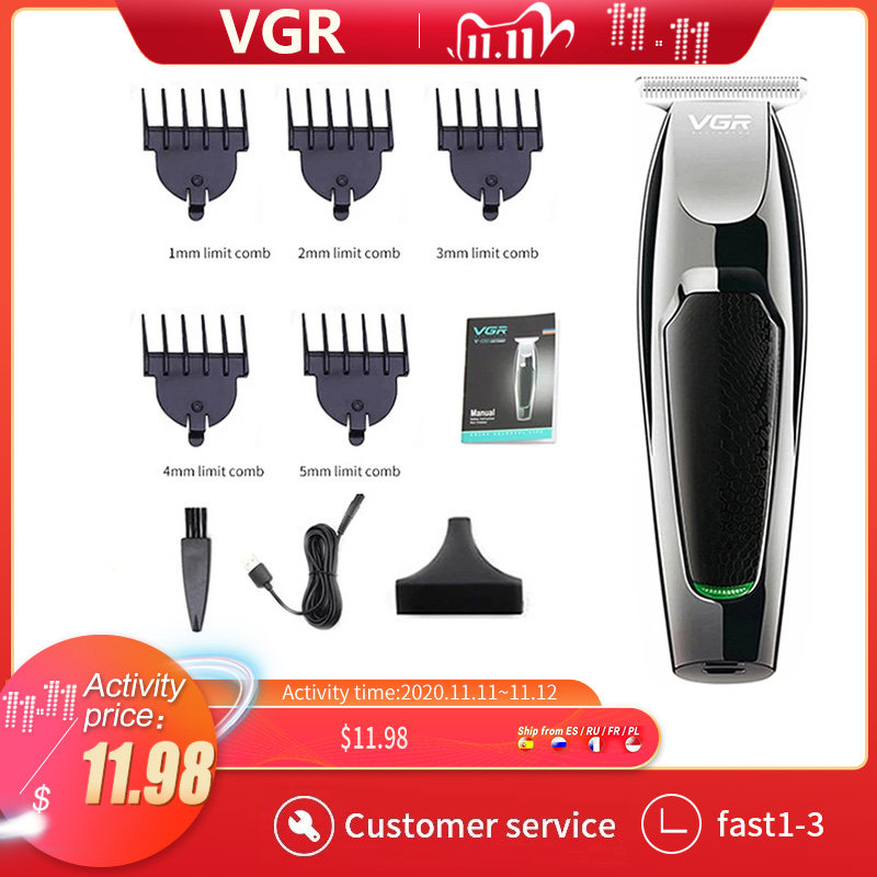 Professional waterproof hair trimmer beard trimer body f