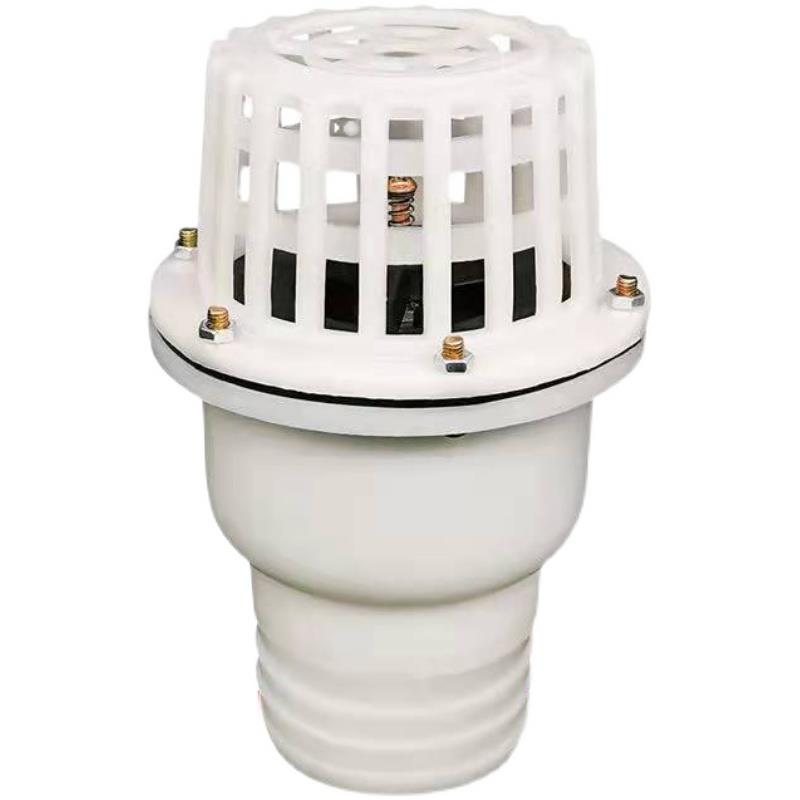 吸水自泵底阀止回阀配件1.5寸23寸进水管过滤网花篮头铸铁莲蓬头