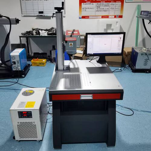 好货紫外激光打标机小型光纤全自动金属铭牌刻字打码激光雕刻机打