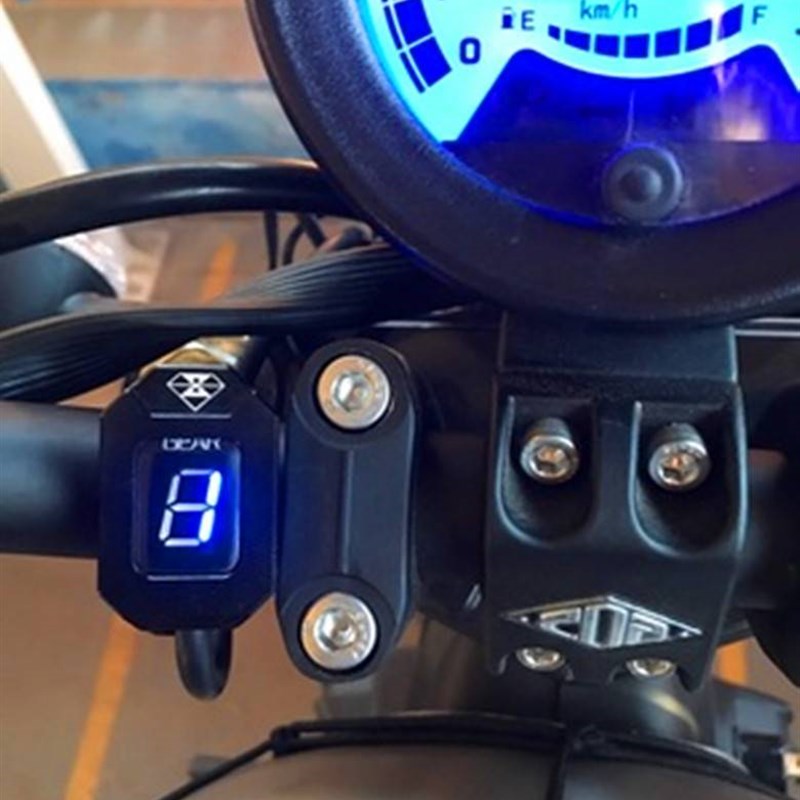 适用QJ200-2H显示器钱江荣光202机车改装档显极光202档位显示器