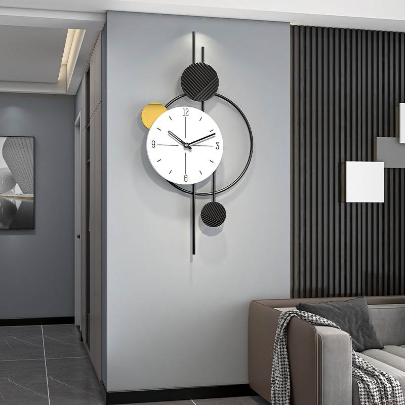 墙面装饰品壁挂钟玄关挂饰墙面壁饰背景墙装饰花墙壁壁画墙上挂件