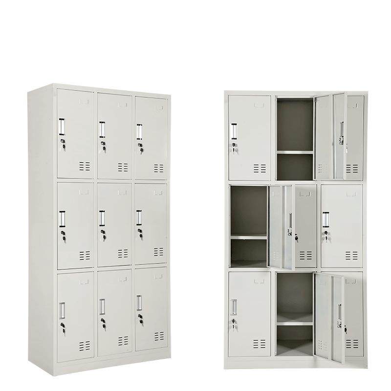 钢制更衣柜员工储物柜带锁存包柜九门带隔板12门带隔板15门带隔板,商业/办公家具,办公储物柜,淘宝优惠券,粉丝福利购,淘宝优惠卷