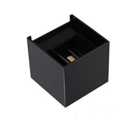 杰雯现代简约led户外壁灯人体感应款防水室外方形卧室走廊灯加厚