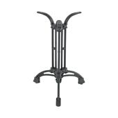 黑色铸铁桌脚西餐桌支架咖啡厅桌脚架大理石桌腿奶茶店吧台脚底座