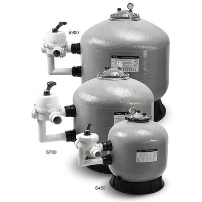 泳池砂缸S侧出沙缸过滤器水处理水质净化器纤维石英沙砂罐