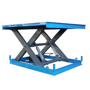 车载固定剪叉式电动液压拖车升降机升高移动小型自行升降平台