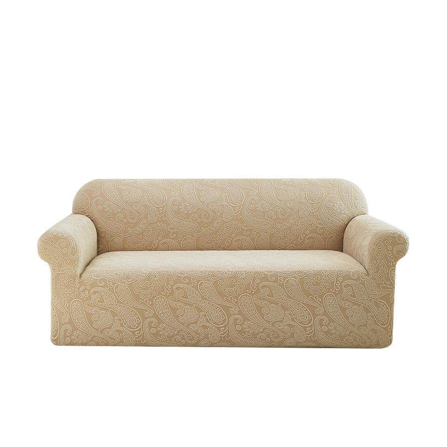 古罗系列~立体提花纯色全包沙发套提花绒沙发套绒感沙发罩,居家布艺,沙发套,淘宝优惠券,粉丝福利购,淘宝优惠卷