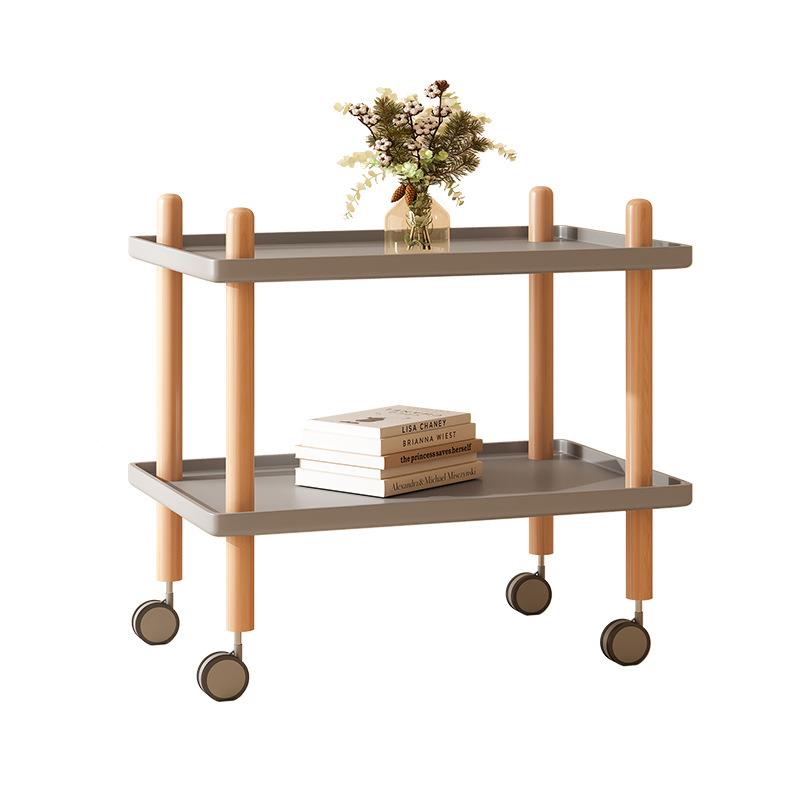 可动小推车沙发边移576边茶双几层小桌子床头柜简约实木边几角床