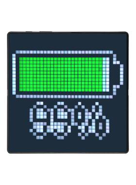 023爆款64*桌64LED像素屏D2创IY节日礼品搭相框墙面挂件意屏