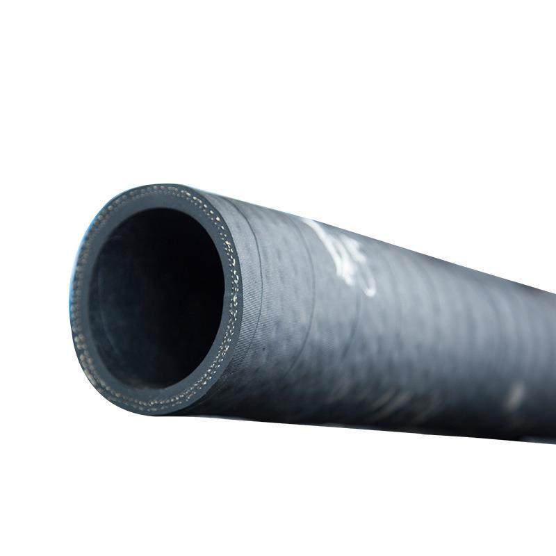 橡胶钢丝缠绕管吸引管负压管吸沙抽砂管排水管耐磨耐压夹布橡胶管
