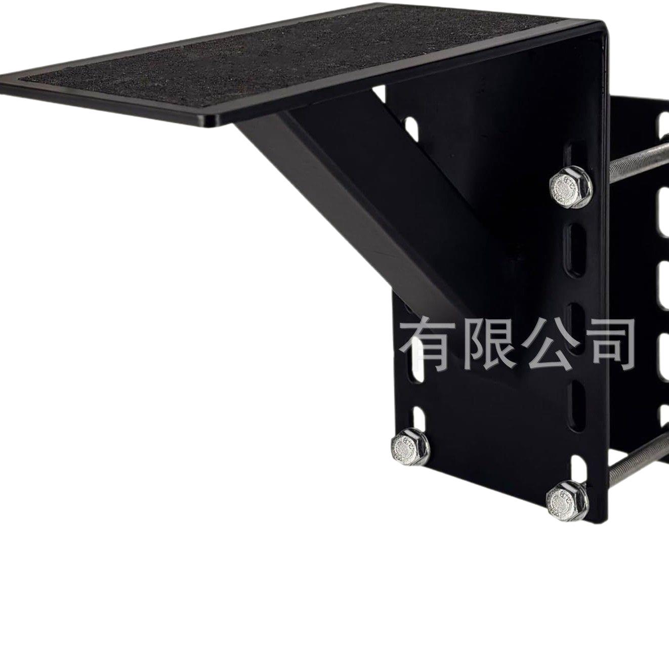 艇拖托车游黑色1PCS支架定固夹船脚托重型钢板台阶