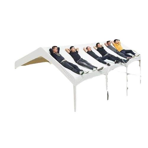 户外网红活动商用停车棚四脚遮阳棚夜市集摆摊简易帐篷广告露营地