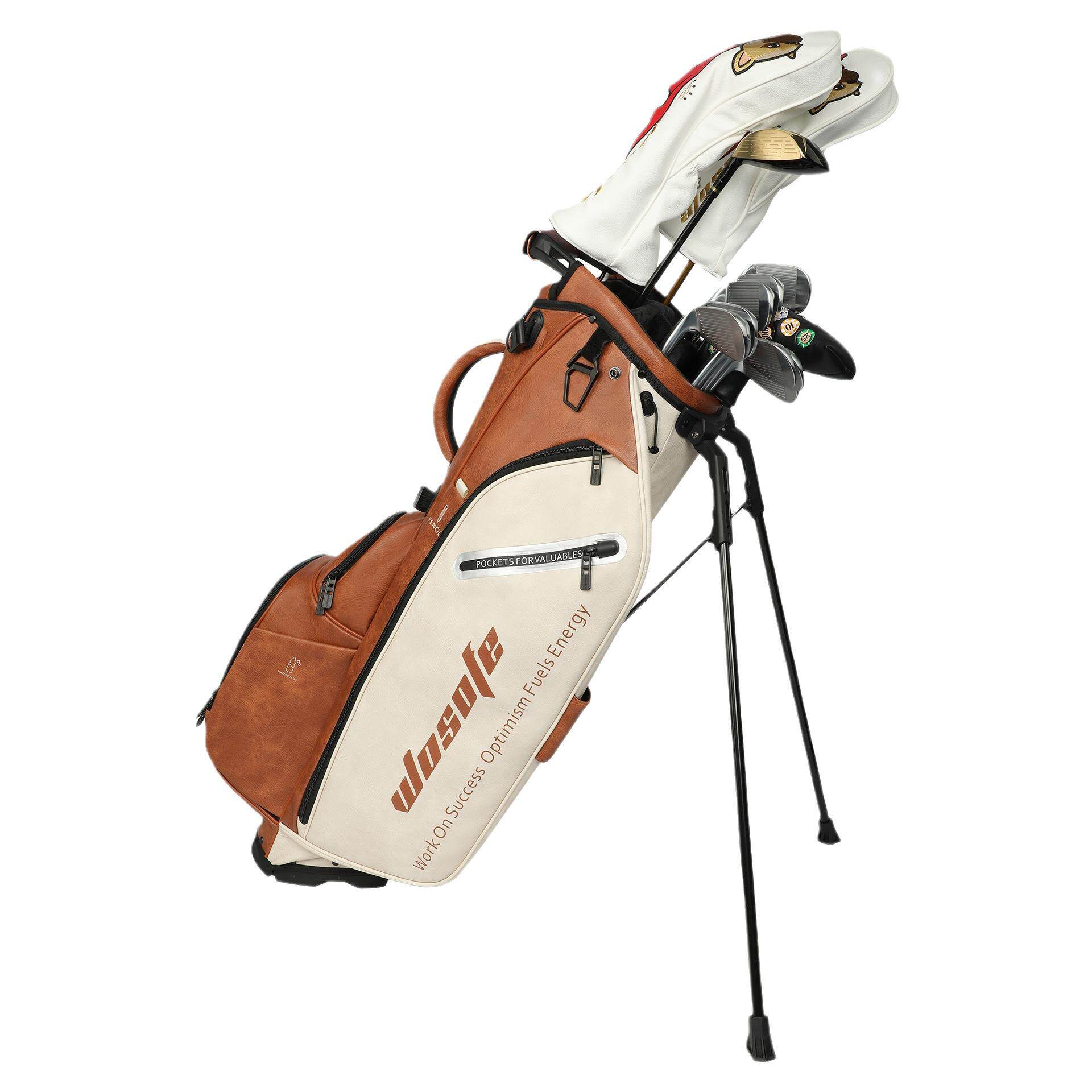 新品高尔夫球包GolfBag多功能支架包可装全套球杆厂家直供