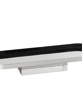 轻奢现代水晶底座果盘零食盘售楼处样板房工长条托盘艺装饰品摆件