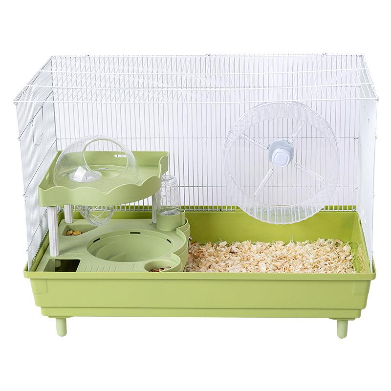 47鼠笼子双层60大6845hj基码础笼金丝熊窝大仓鼠仓笼别墅四季通用