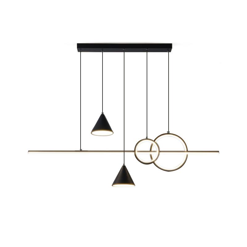 吊灯餐厅灯225奢新款高感艺术级吧台餐桌主灯0饭厅轻创意设计师款