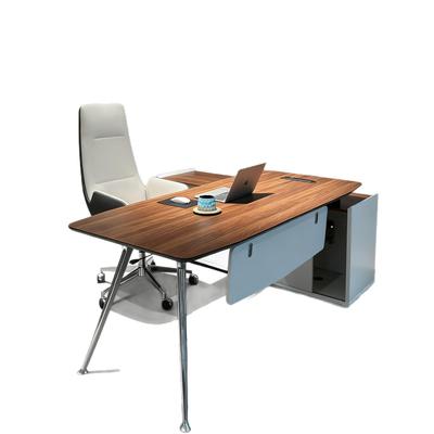 单人办公桌老板桌简约现代经理办公桌主管桌子总裁桌椅办公桌厂家