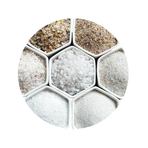 厂家圆粒石英砂铸造水处理除锈石英砂滤料