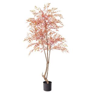 仿真植物绿植盆栽大型南天竹假绿植装饰客厅假树仿真树