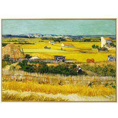 梵墙高装画界名画世丰收客厅沙发背景卧室餐厅玄关挂UDN画饰轻奢