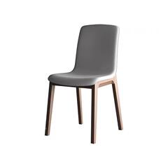 桌XLX088XL2实木板2椅北欧实木餐椅进口白蜡木靠背椅家用书椅现弯