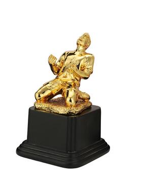世动4007界杯足球运员奖杯树脂电射手员金球靴镀奖印字定制比赛颁