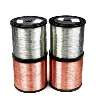 t2铜编织带镀编锡编织铜带OZF4-1软20平铜方软连接导电接地织线多