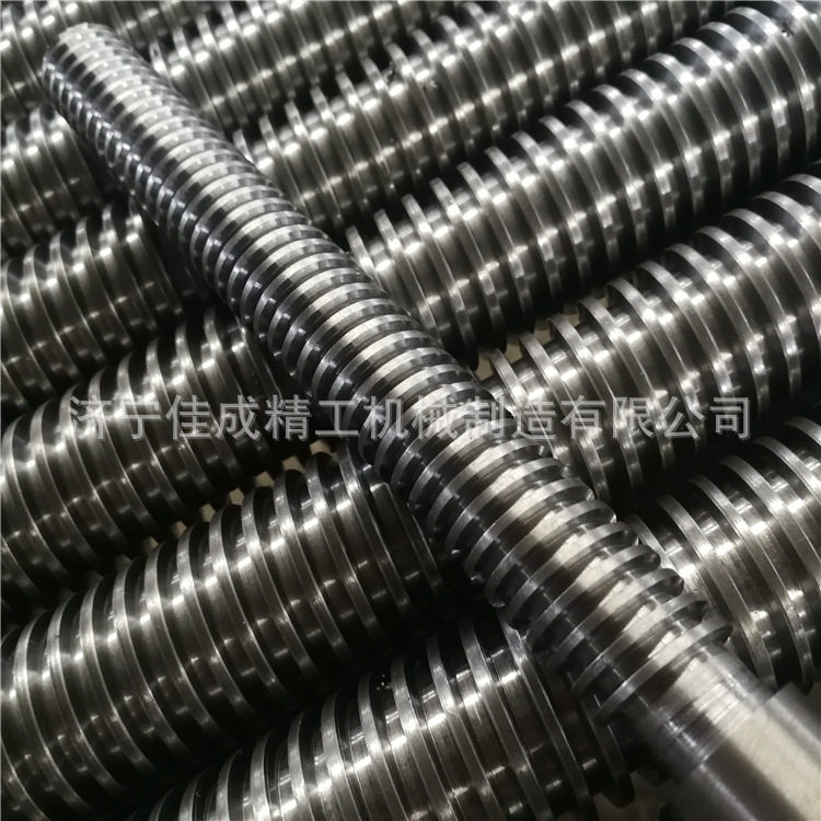 厂家直销机床精密梯形丝杆加工直径Tr20Tr30Tr40小螺距调节传动杆