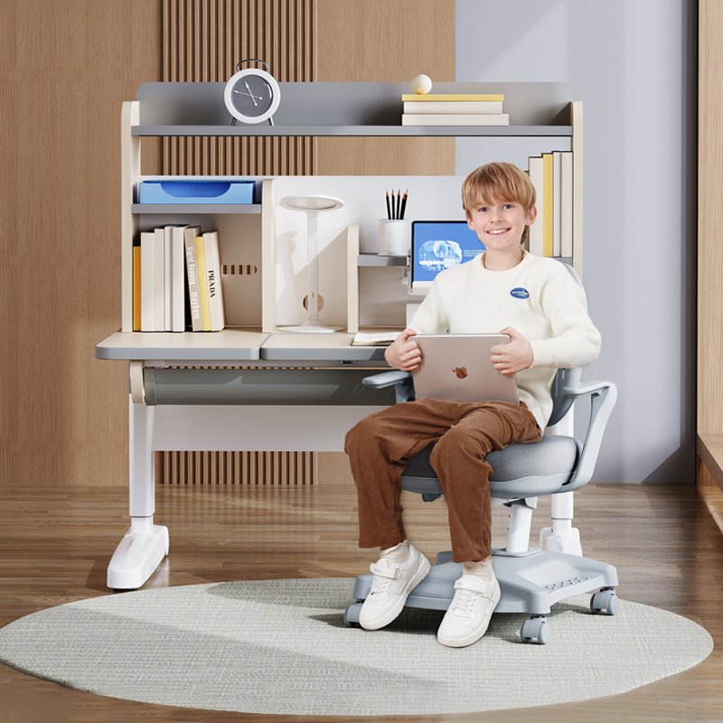 大象腿儿童学习桌椅套装中小学生大童6-12岁写字桌可升降