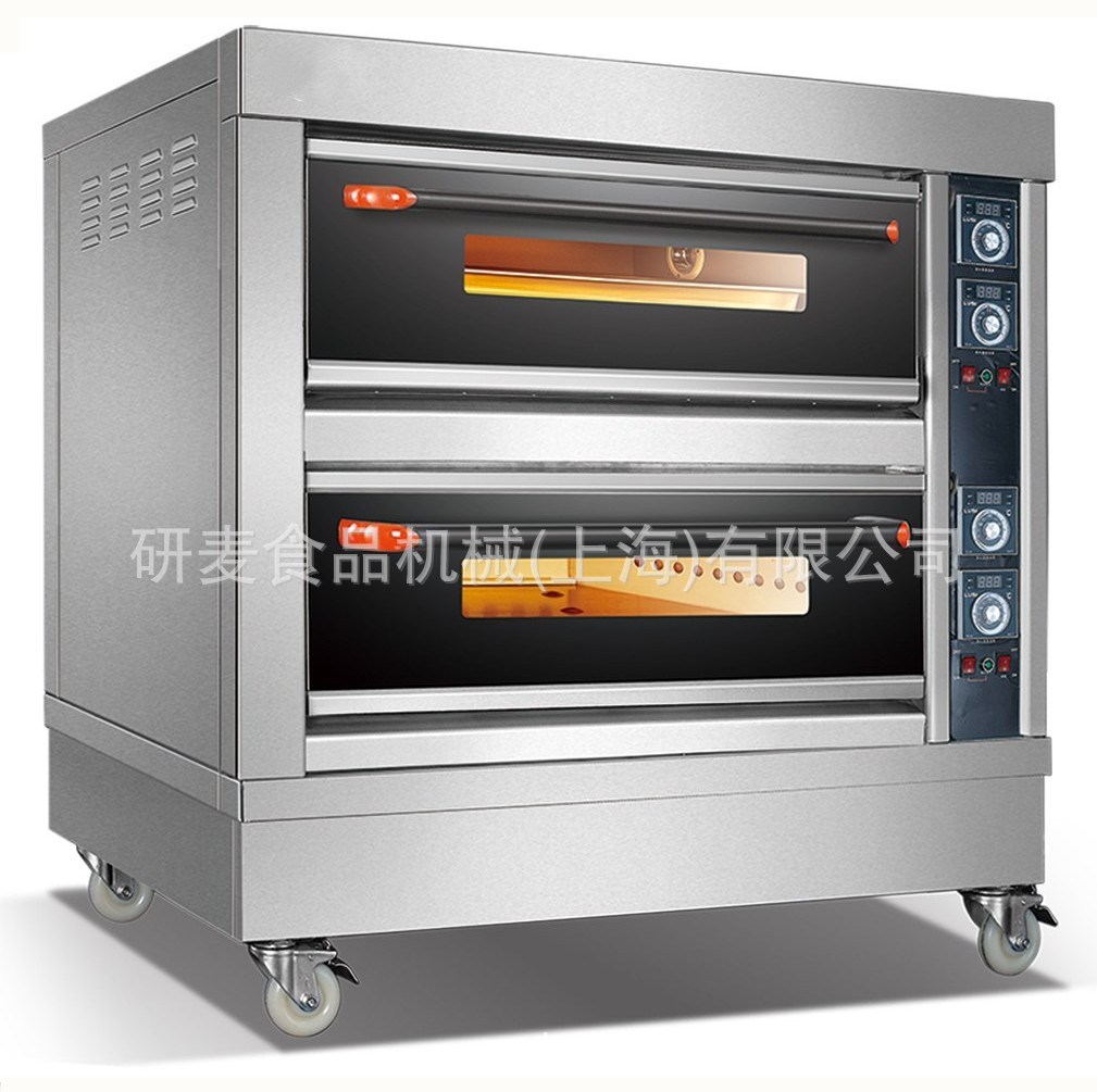 上海两(二)层四盘烘焙电烤炉分层控温武大郎烧饼烤箱商用烘焙