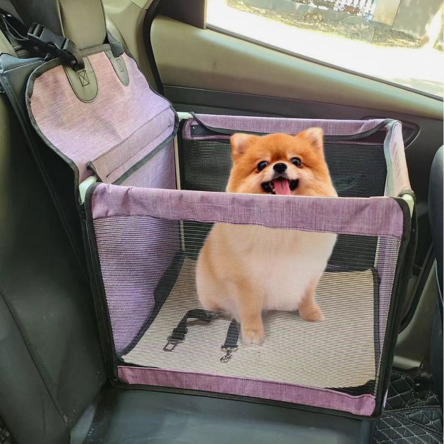 宠物汽车垫车载垫宠物外出箱可拆卸折叠狗狗车载笼子车载框