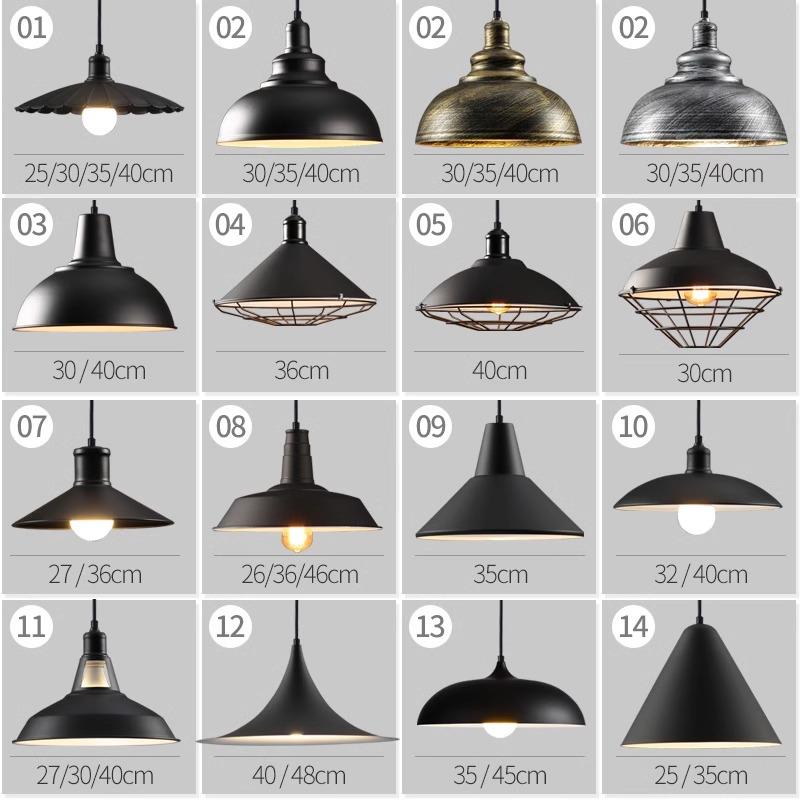 覆古工业风饭厅灯黑色创意个性烧烤火锅咖啡店餐饮店铺商用餐吊灯