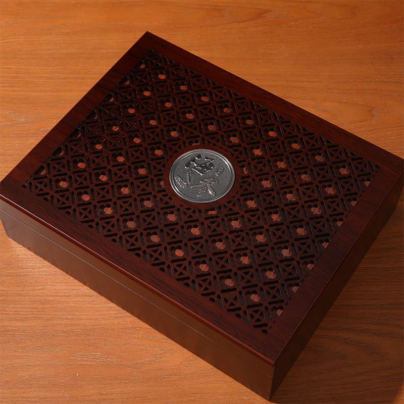 海参包装盒木盒新款速发海参礼品盒一斤干海参包礼盒海参塑料内盒