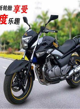 110/80-17轮胎真空胎 250 摩托车后轮外胎 11080一17寸110