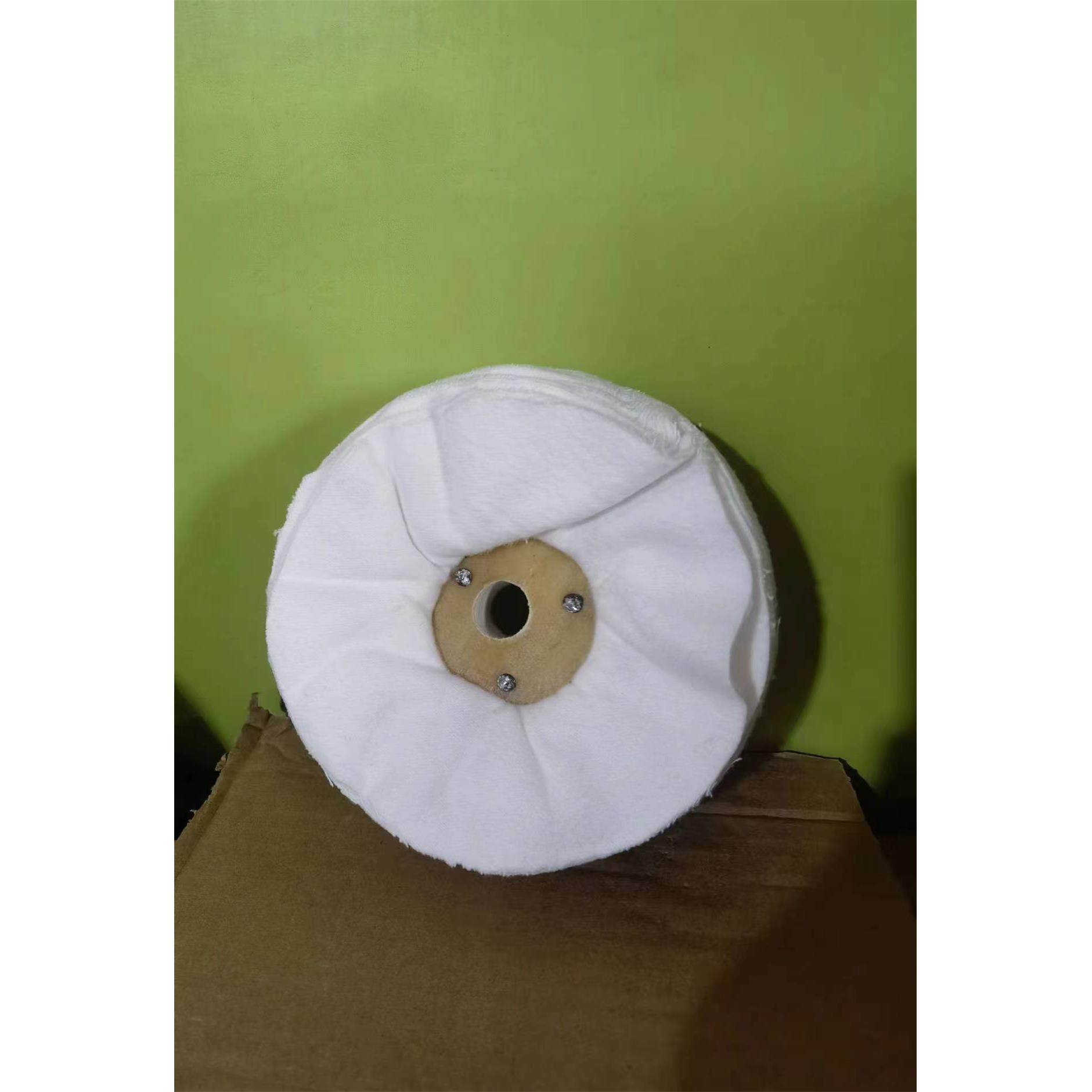 绒布轮 绒布亚克力抛光轮 镜面抛光布轮 钢琴表面打蜡抛光轮包邮*