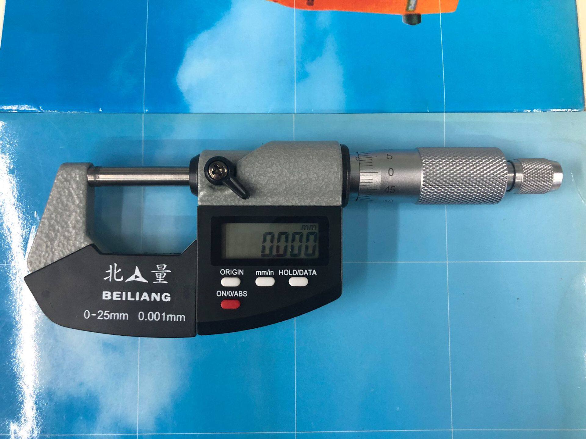 数显北量电子千分尺0-25MM0.001MM