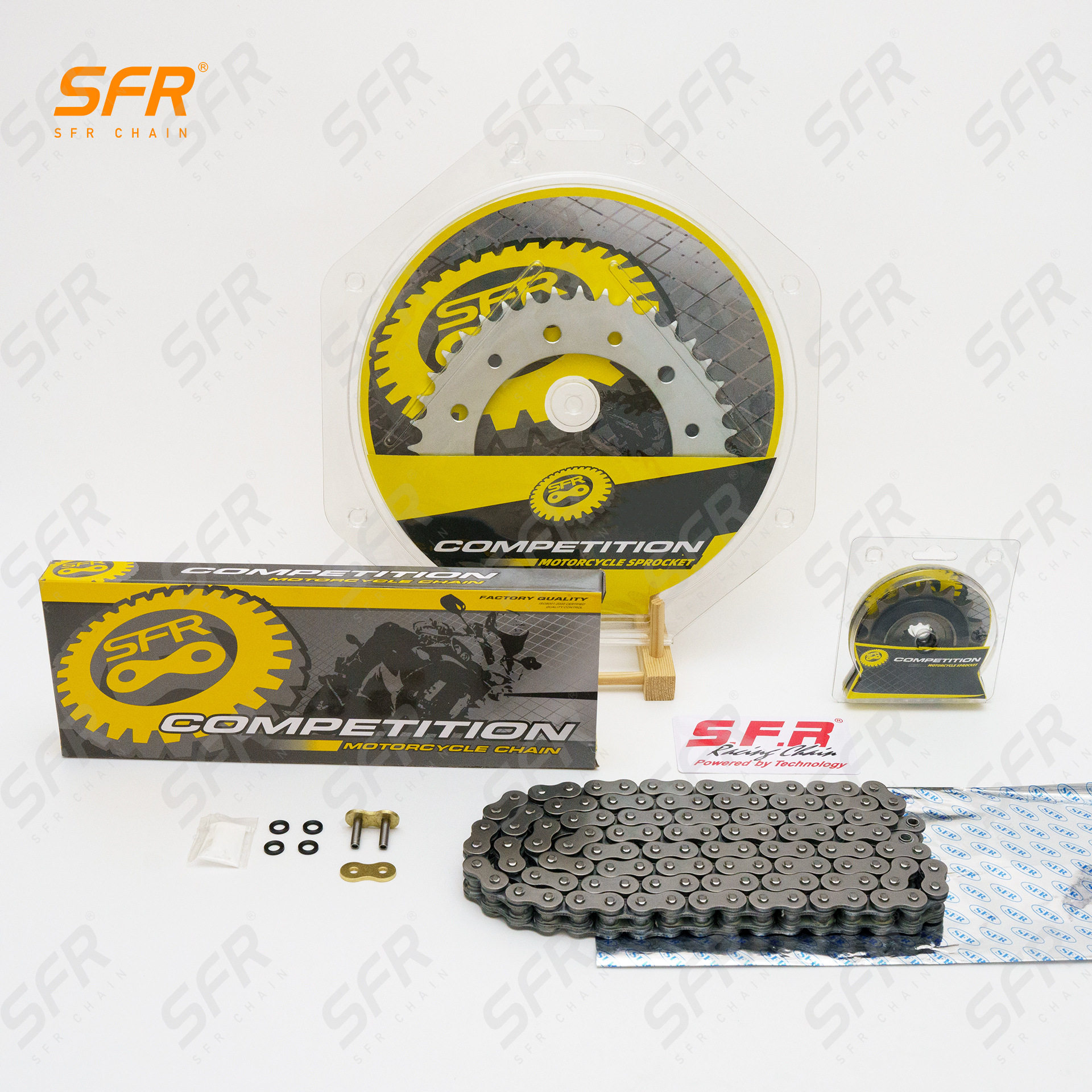 SFR工厂批发520HX越野摩托车链条链轮套件适用Motoland XF300配件
