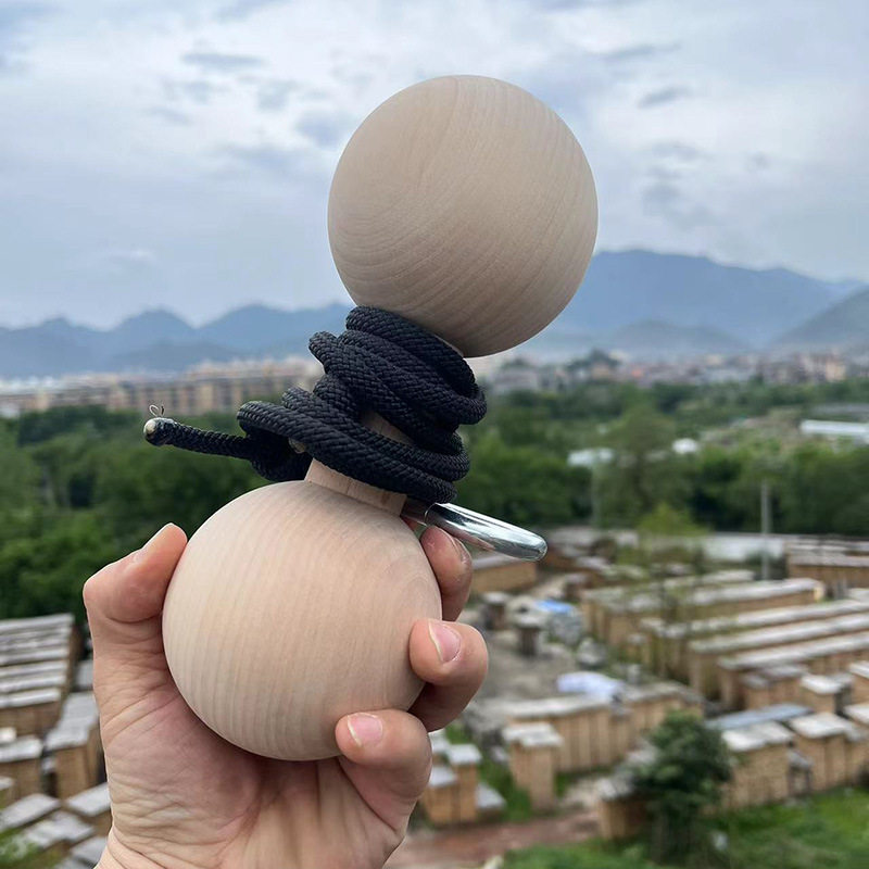 实木 转腕球 指力握力器训练器 抓握力锻炼 负重 掰手腕 攀岩产品