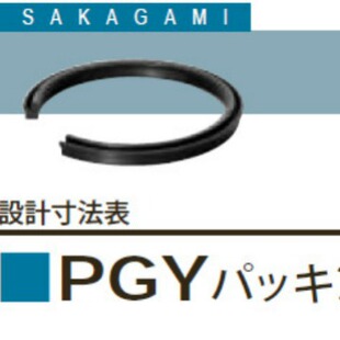 日本SAKAGAMI 阪上 PGY型活塞用气动密封  进口密封件 孔用密封