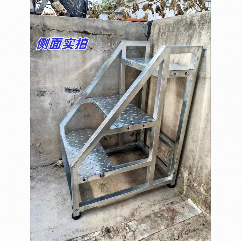 梯子工程梯扶手梯其他觅赞户外铁质二家用梯工业楼梯三步梯登高梯