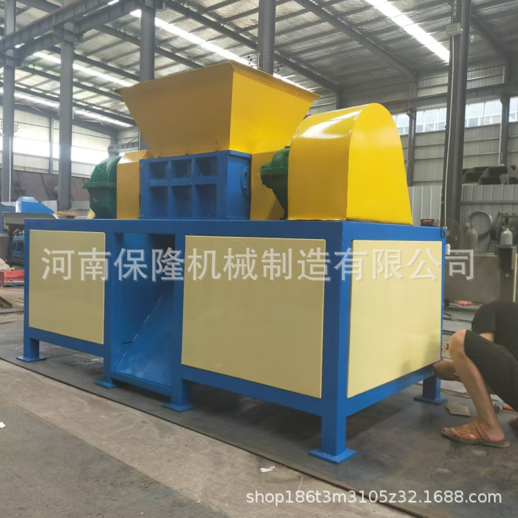 建筑垃圾综合破碎机残渣废料撕碎机橡胶塑料木材工业垃圾粉碎机