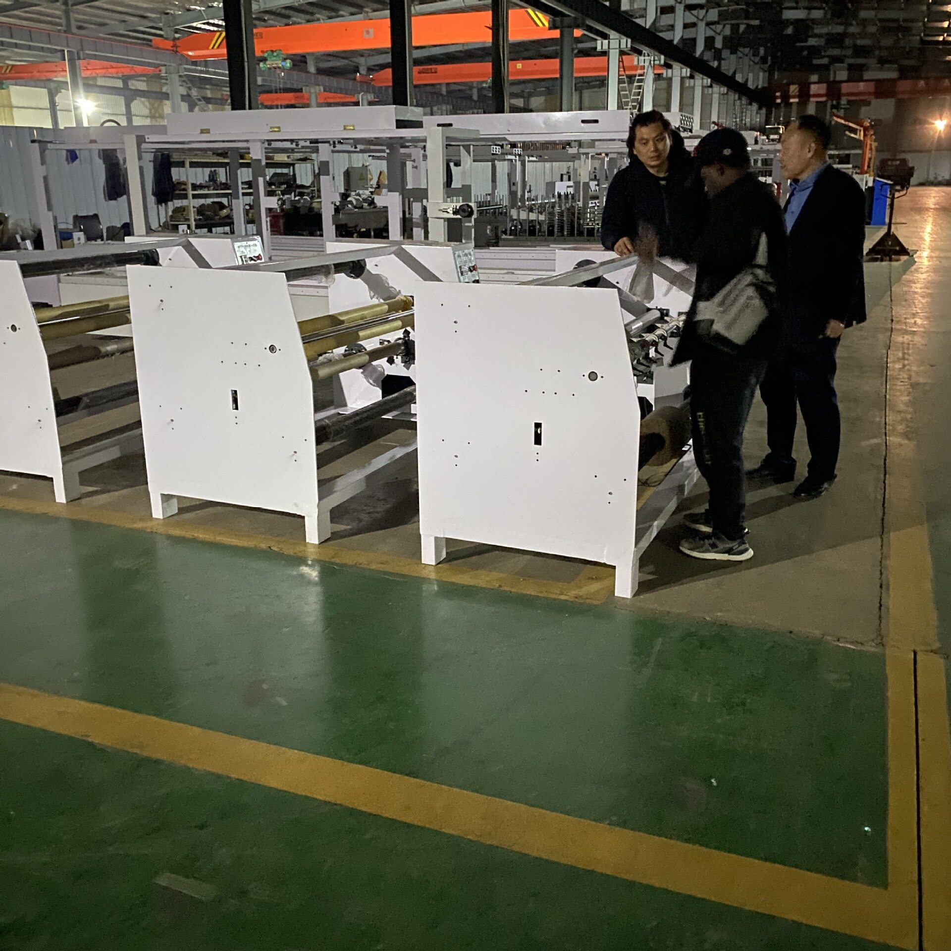 气涨轴收复卷机自动纠偏耐磨