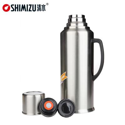 SHIMIZU/清水热水瓶家用暖壶开水瓶304不锈钢暖瓶大保温瓶SM-3261