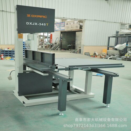 塑料管材PE胶管切割锯 立式卧式滑轨进出料 多功能木工带锯机
