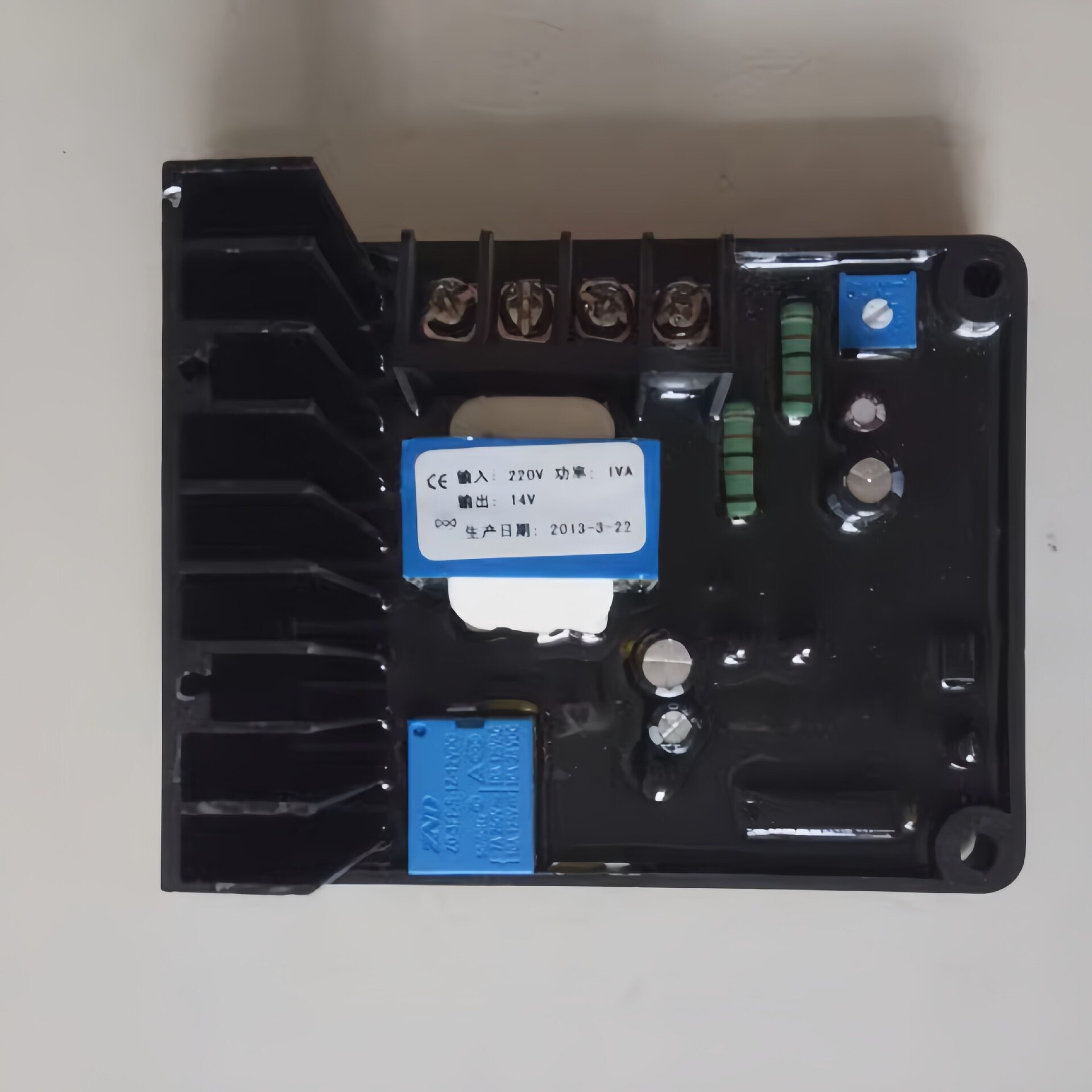 有刷发电机组调压板AVR励磁自动电压调节器DX-11碳刷稳压板GB130B